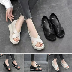 Nowy letni styl [35-42] 💘Kapcie z grubą podeszwą i odkrytymi palcami