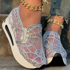 Trampki z oddychaniem kobiet