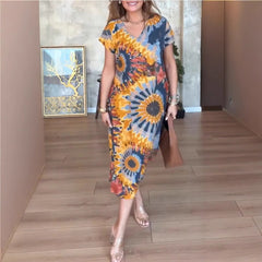 Sukienki kwiatowe damskie w dziewiątce damki