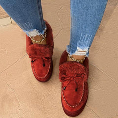 Damskie ciepłe i wygodne buty