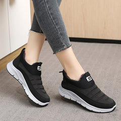 [36-41]Wodoodporne bawełniane buty antypoślizgowe pogrubione buty śniegowe buty śniegowe