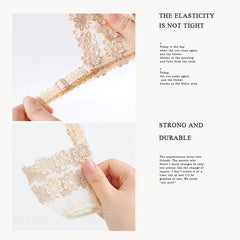 👠Koronkowe paski do butów na wysokim obcasie