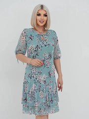 👗❤️【S-5XL】eleganckie i modne sukienki szyfonowe