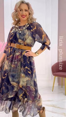 【S-5XL】❤️2025 Nowe wysokiej jakości sukienki szyfonowe