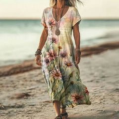 Vintage Flower Dress