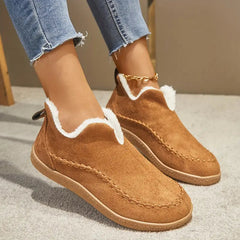 🔥Promocja Ostatniego Dnia 50% ZNIŻKI - Damskie wygodne antypoślizgowe ortopedyczne botki z wełnianą podszewką