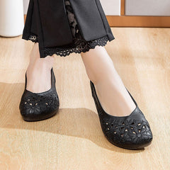 😍✨[35-40]Modne kwadratowe płaskie buty casualowe