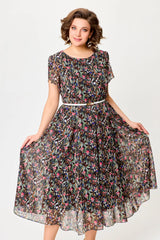 [S-5XL]2025 Summer New Elegant Floral Dress
