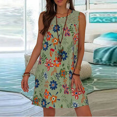 【S-5XL】Damska sukienka koronkowa w kwiaty