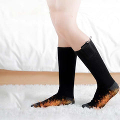 Podgrzewane skarpetki z regulowaną temperaturą