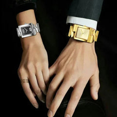 💎Kwadratowy zegarek kwarcowy w stylu vintage⌚