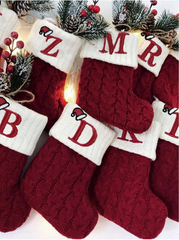 Listy świąteczne Skarpetki z dzianiny Ozdoby choinkowe Ozdoby świąteczne do domu 2025 Prezenty świąteczne