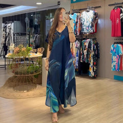 【S-5XL】Luźna sukienka w dużych rozmiarach | Wygodna i przewiewna, bardzo odpowiednia na lato