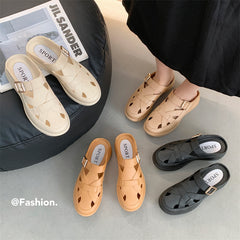 [36-41]2025 lato nowy styl wydrążone wygodne i modne sandały