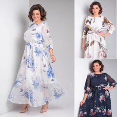 💎🆕2025 nowa wiosenna sukienka z nadrukiem🔥[S-5XL]👗