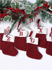 Listy świąteczne Skarpetki z dzianiny Ozdoby choinkowe Ozdoby świąteczne do domu 2025 Prezenty świąteczne