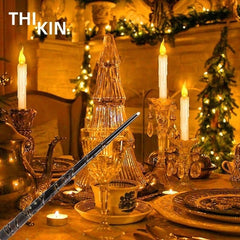 Pływające świece fantasy z pilotem różdżką