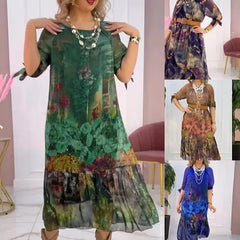 【S-5XL】❤️2025 Nowe wysokiej jakości sukienki szyfonowe