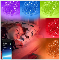 Wielokolorowy animowany pokaz świetlny LED na świeżym powietrzu