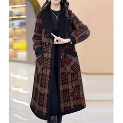 🥻 【M-4XL】 2024 Nowa modna, gruba, ciepła kurtka wiatrówka✨