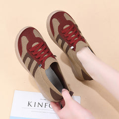 Wiosenne i jesienne nowe oddychające buty odporne na zużycie pojedyncze buty