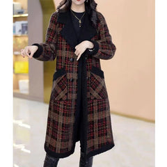 🥻 【M-4XL】 2024 Nowa modna, gruba, ciepła kurtka wiatrówka✨