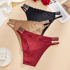 👙Kobiece koronkowe majtki ze średnim stanem i wydrążonymi diamentami