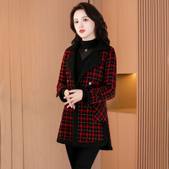 🥻🎅【M-4XL】✨️2024 Nowa modna, pogrubiona, ciepła kurtka wiatrowa✨😍🎉