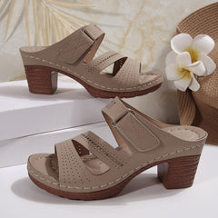 🔥 Dzień Święty - 60% zniżki - Sandały ortopedyczne na wysokim obcasie (Rabat za płatność online)