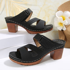 🔥 Dzień Święty - 60% zniżki - Sandały ortopedyczne na wysokim obcasie (Rabat za płatność online)