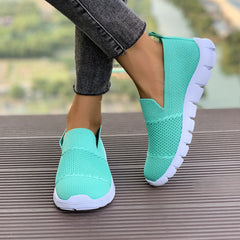 Oddychające, siateczkowe, wygodne, codzienne buty z okrągłym noskiem