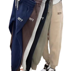 【M-4XL】 Zimowe, aksamitne, pogrubione spodnie na co dzień 2024