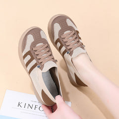 Wiosenne i jesienne nowe oddychające buty odporne na zużycie pojedyncze buty