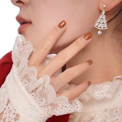 Kolczyki w kształcie drzewa