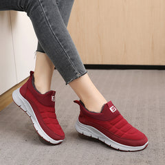 [36-41]Wodoodporne bawełniane buty antypoślizgowe pogrubione buty śniegowe buty śniegowe