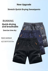 Męskie, swobodne, jednokolorowe, zapinane na zamek, szorty z kieszeniami – niezbędny element lata