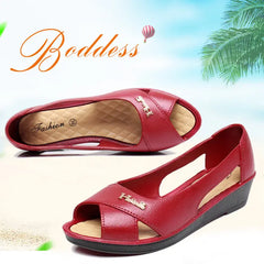 💓2024 damskie wygodne sandały na platformie!