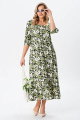 [S-5XL]Luźna bawełniana sukienka w dużym rozmiarze | Wygodne, przewiewne, idealne na lato