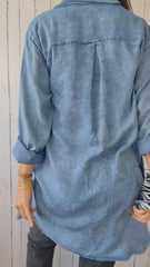 Modna i wszechstronna, długotropijna kurtka jeansowa