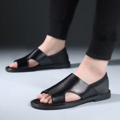 Męskie miękkie sandały plażowe