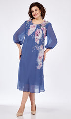 【S-5XL】❤️ Letnia, francuska, kwiatowa, dopasowana sukienka