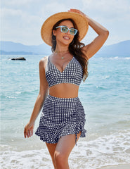 👙Kostium kąpielowy w kratę