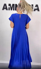 [S-5XL]2025 Summer New Fashion Pleated A-line Dress