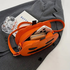 Halloweenowa torba na ramię w kształcie dyni