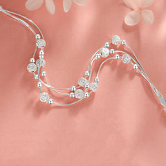 ✨✨[Kup jeden, a drugi dostaniesz gratis] Bransoletka z koralików na szczęście ze srebra próby 999 z grawerunkiem