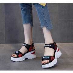 🔥[34~40]2025 nowy styl modne wygodne sandały z grubą podeszwą👡