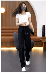 💟[45% ZNIŻKI]❤️[40-100 kg]2025 nowe wysokiej jakości miękkie, drapowane spodnie casualowe