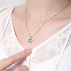 🔥🔥 S925 Naszyjnik z cyrkonii ze srebra próby