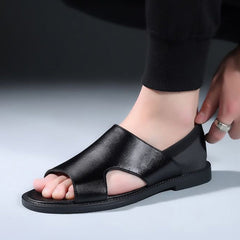 Męskie miękkie sandały plażowe