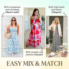 🌷LAST DAY SALE 49% OFF💝Women's Summer Floral Cami Dress